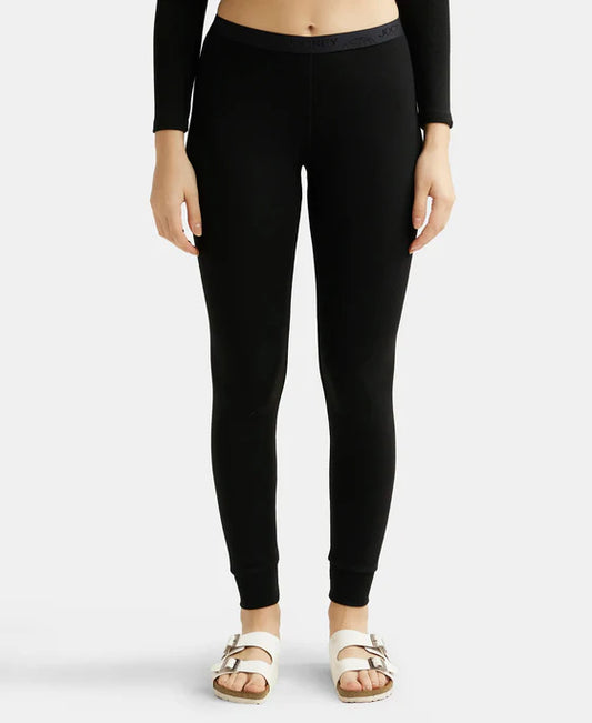 #2523 Soft Touch Microfiber Elastane Stretch Leggings with StayWarm Technology