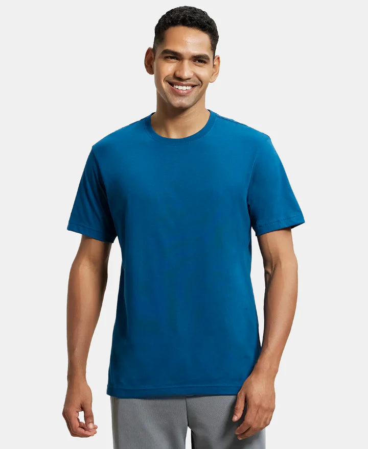 #2714 Super Combed Cotton Rich Round Neck Half Sleeve T-Shirt