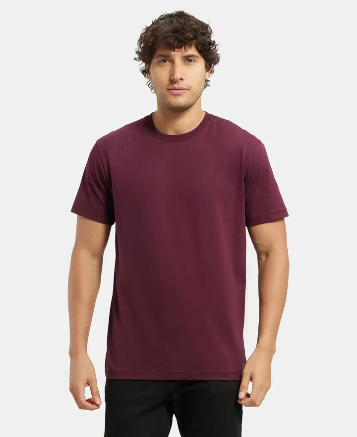 #2714 Super Combed Cotton Rich Round Neck Half Sleeve T-Shirt