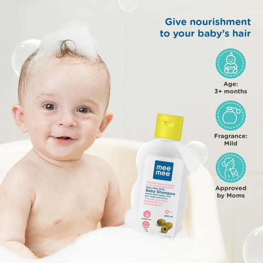 Mee Mee Mild Baby Shampoo (400ml,