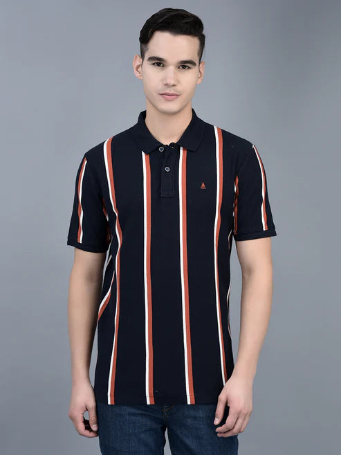 Canoe Men Short Sleeve Polo Neck T-Shirt # TSH-KOBEN