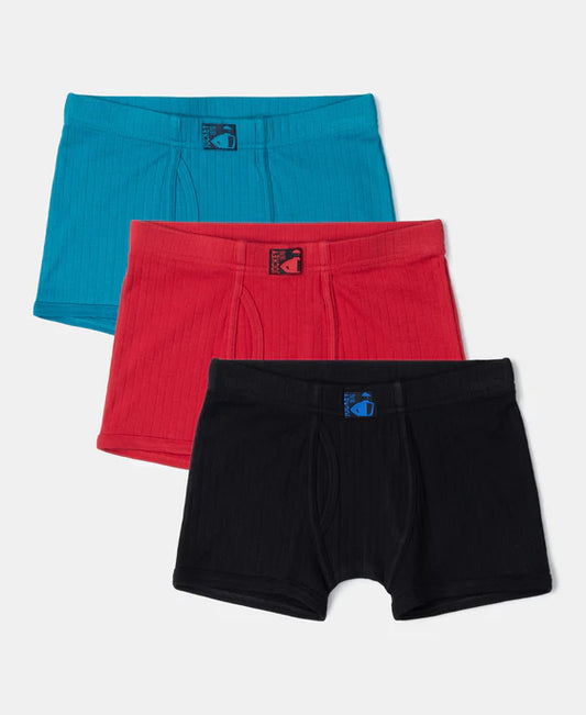 # 3036 Super Combed Cotton Rib Fabric Solid Trunk with Front Open Fly and Ultrasoft Waistband
