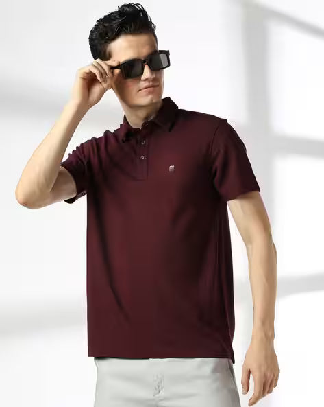 JOHN PLAYERS Men Slim Fit Polo T-Shirt 443053510057
