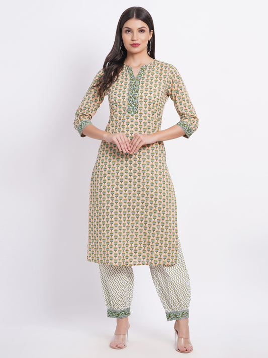 2 Pcs Kurta Set#17378