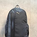 Puma Unisex-Adult Shuffle 3 Compartment Backpack, Black (9153101)