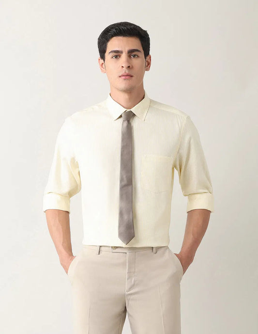 Arrow Textured Liberty Classic Fit Shirt