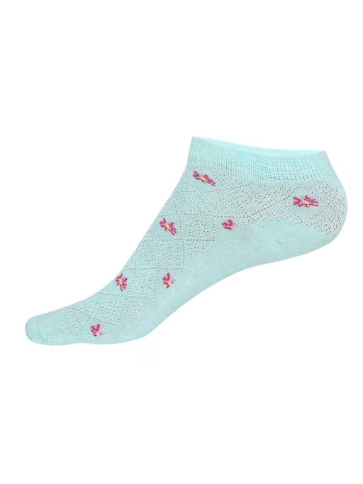 #7481 Compact Cotton Stretch Solid Low Show Socks with Stay Fresh Treatment