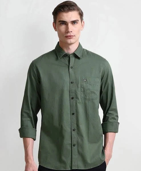 Arrow Newyork Brooklyn Fit Vertical Striped Shirt