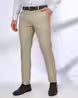 JOHN PLAYERS Men Regular Fit Flat-Front Trousers 443037453003