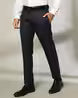 JOHN PLAYERS Men Slim Fit Flat-Front Trousers (443037566011)