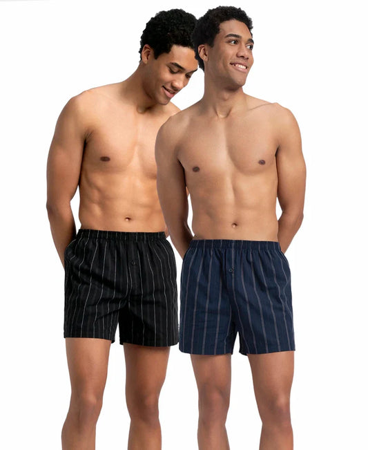 #8222 Super Combed Mercerized Cotton Woven Printed Inner Boxers with Ultrasoft and Durable Inner Waistband