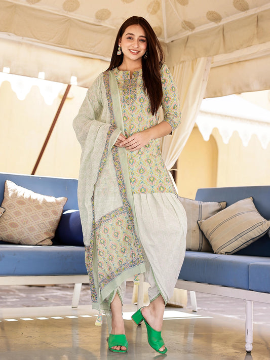 3 Pcs Kurta Set#16725