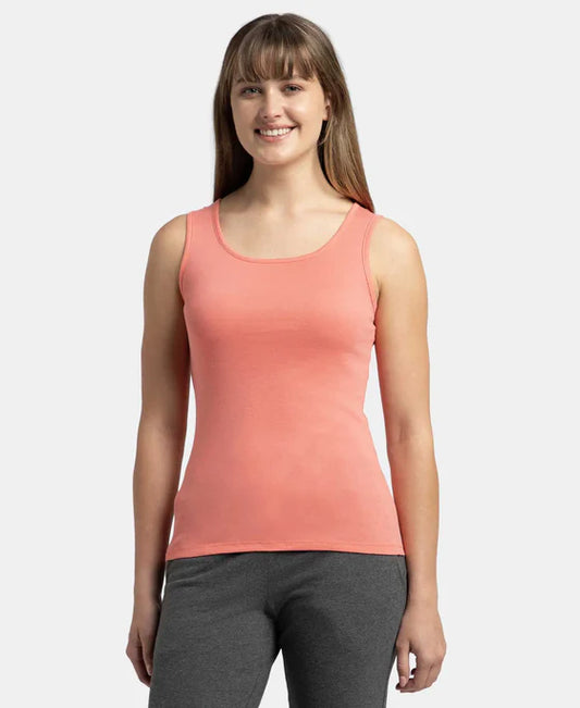 # A113 Super Combed Cotton Rib Fabric Slim Fit Solid Tank To