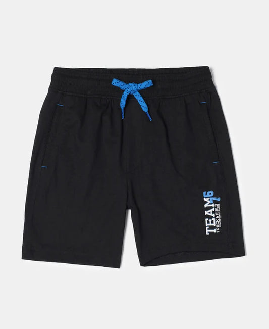#AB12 Boy's Super Combed Cotton Rich Graphic Printed Shorts