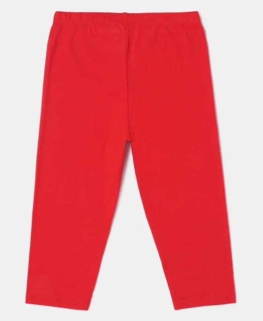 #AG18 Girl's Super Combed Cotton Elastane Stretch Capri
