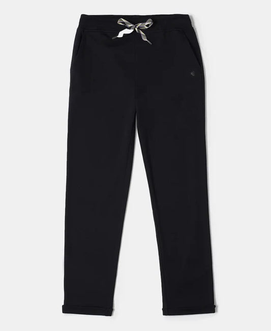 #AG85 Girls Super Combed Cotton Straight Fit Trackpants with Side Pocket