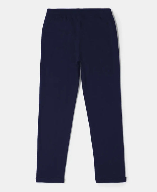 #AG85 Girls Super Combed Cotton Straight Fit Trackpants with Side Pocket