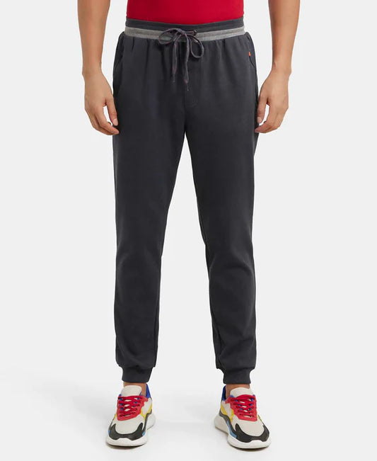#AM05 Super Combed Cotton Rich Pique Slim Fit Jogger with Zipper Pockets