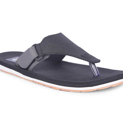 A-HA Casual Black Flip Flop For Men ANCO-01 By Liberty