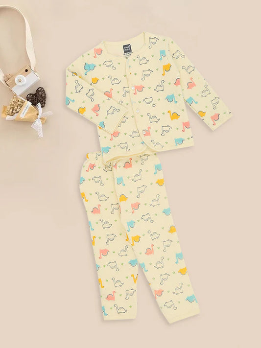 MeeMee Boys Printed Night suit