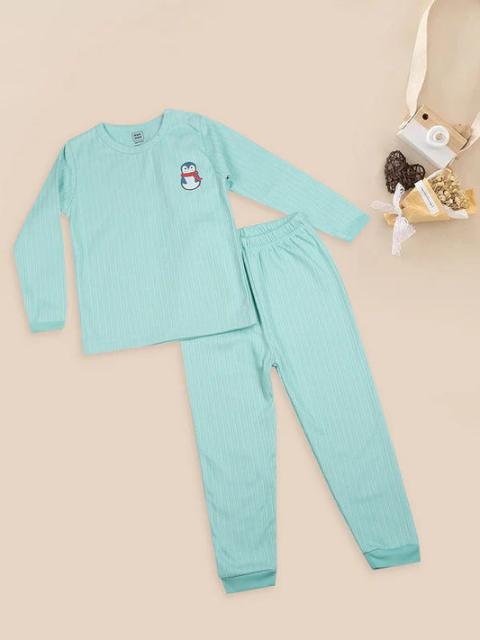 Fleece Material, Stylish Round-Neck and Full Sleeves and shoulder button closure, Softness With Mild Laundry Detergent, Multicolour Printed Set