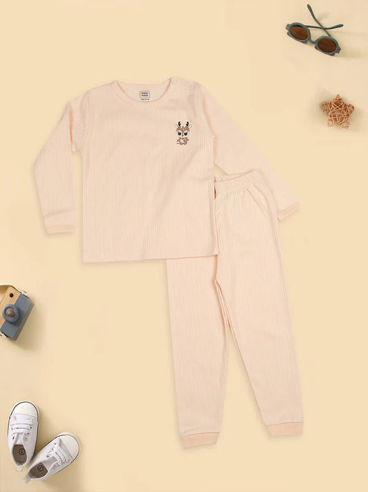 Fleece Material, Stylish Round-Neck and Full Sleeves and shoulder button closure, Softness With Mild Laundry Detergent, Multicolour Printed Set