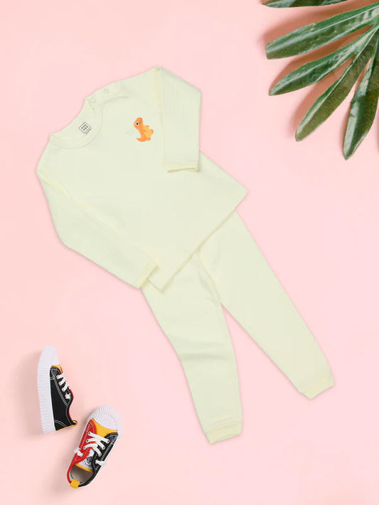 Fleece Material, Stylish V-Neck and Full Sleeves, Softness With Mild Laundry Detergent, Multicolour Printed Set