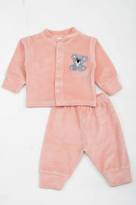Meemee Peach Velvet Legging Set - Stylish, Comfortable, and Perfect for Everyday Wear