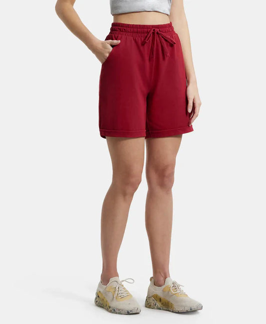 #AW23 Super Combed Cotton Rich Regular Fit Shorts with Side Pockets