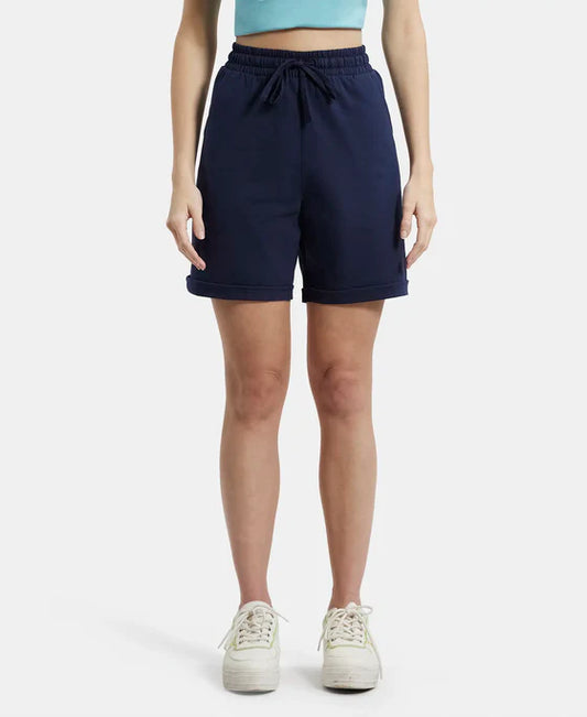 #AW23 Super Combed Cotton Rich Regular Fit Shorts with Side Pockets