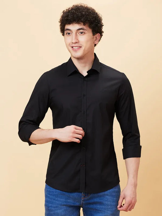 Being Human Clothing Men Slim Fit Shirts #BHLSP24114