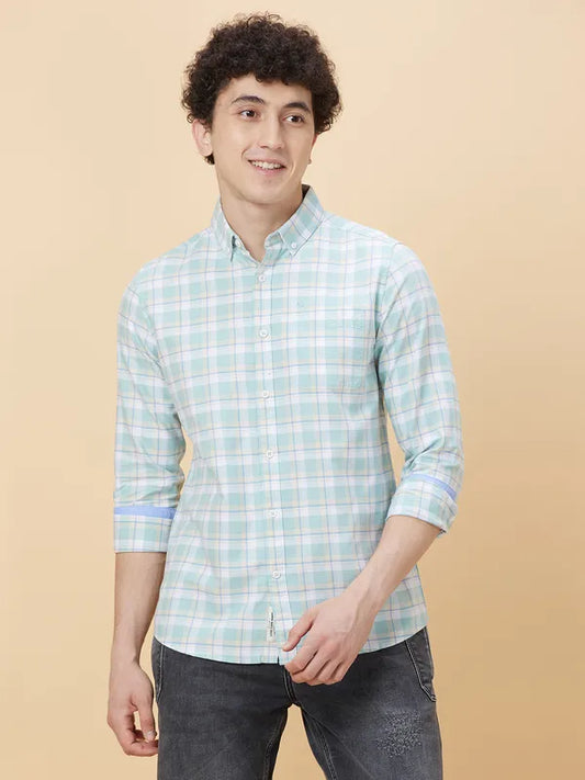 Being Human Clothing Men Slim Fit Shirts #BHMLS24023