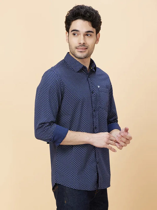 Being Human Clothing Men Slim Fit Shirts #BHMLS24066