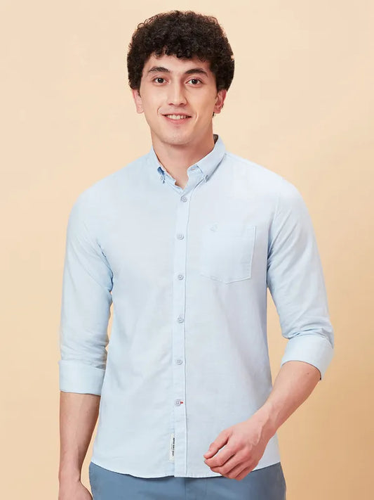 Being Human Clothing Men Slim Fit Shirts #BHMLS24116