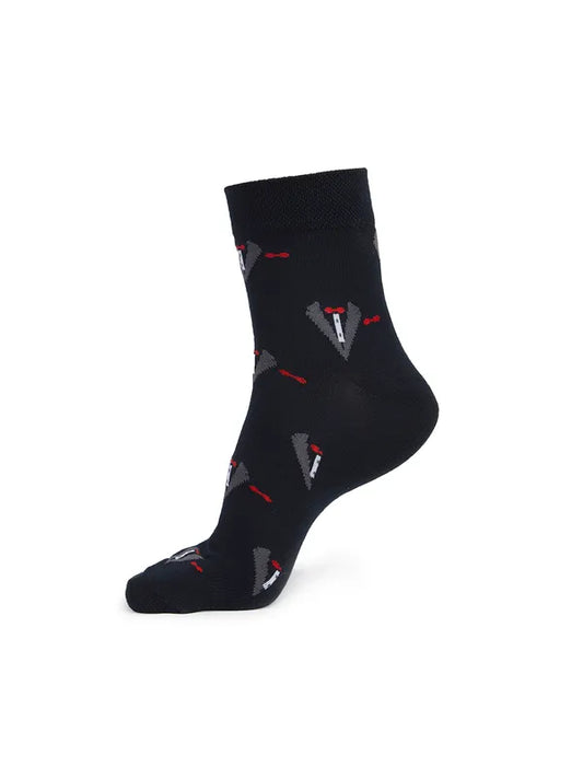 Being Human Clothing Accessories Black Socks #BHMSOA25001