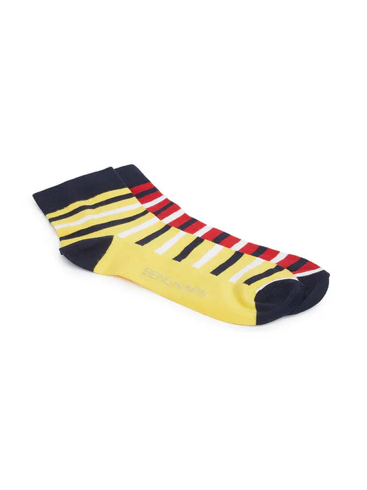 Being Human Clothing Accessories Red/Yellow Socks #BHMSOA25009