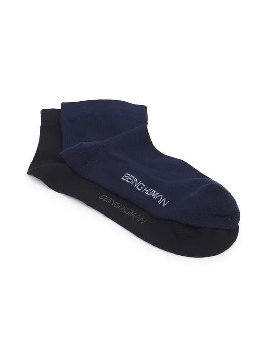 Being Human Clothing Accessories Black/Navy Socks #BHMSOA25017
