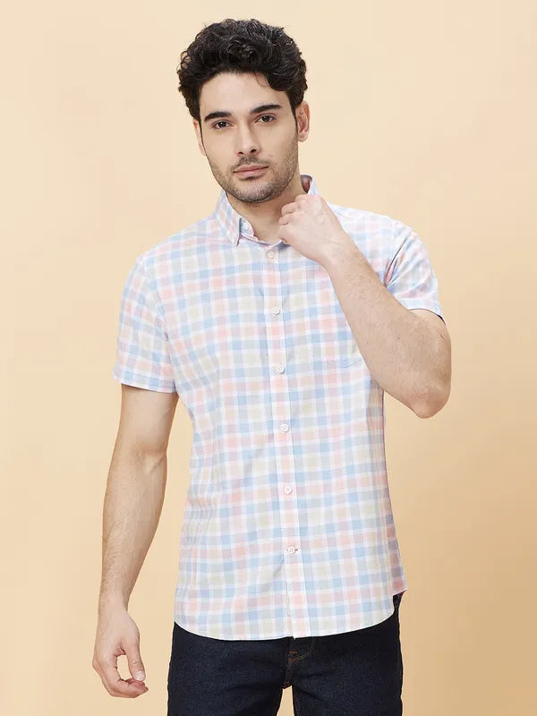 Being Human Clothing Men Slim Fit Shirts #BHMSS24026