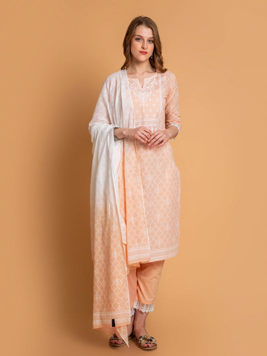 3 Pcs Kurta Set#18473