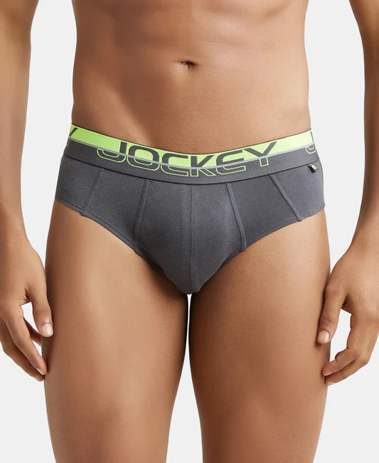 # FP01 Super Combed Cotton Solid Brief with Ultrasoft Waistband