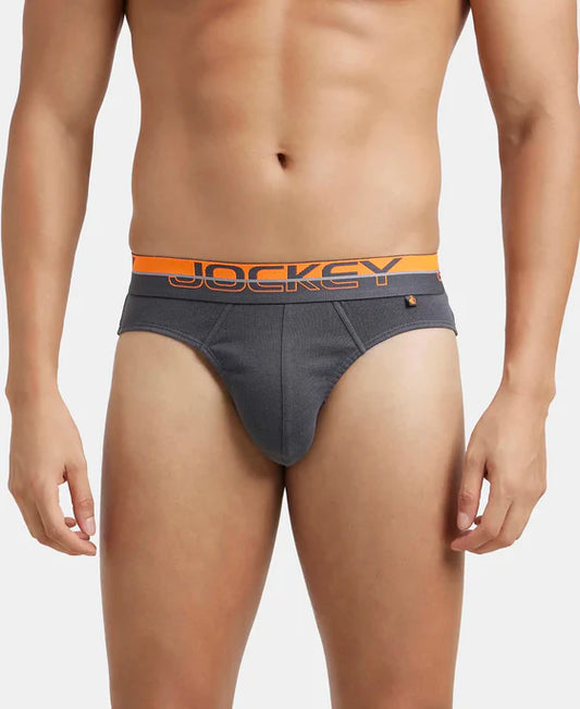 #FP02 Super Combed Cotton Rib Solid Brief with Ultrasoft Waistband