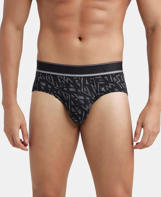 #HG29 Tencel Micro Modal Elastane Stretch Printed Brief with Natural StayFresh Properties