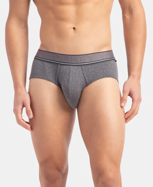 #HG29 Tencel Micro Modal Elastane Stretch Printed Brief with Natural StayFresh Properties