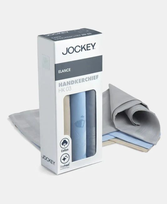 #HK03 Super Combed Cotton Handkerchief with StayFresh Properties