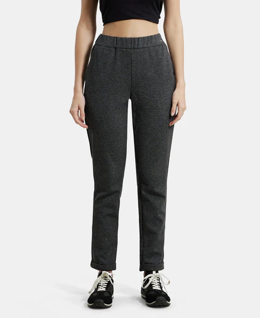 #IW06 Rayon Polyester Elastane Stretch Slim Fit All Day Pants with Side Pockets