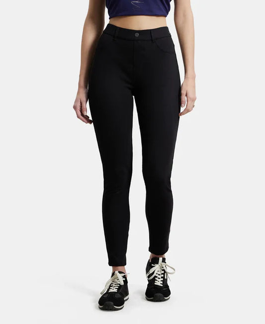 #IW16 Super Combed Cotton Rich Elastane Stretch Slim Fit Jeggings With Pockets