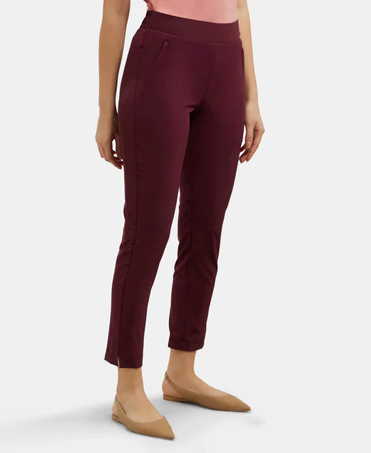 #IW35 Environment Friendly Recycled Microfiber All Day Pants with StayFresh Treatment -