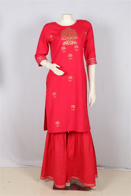 3 Pcs Kurta Set#KS15711