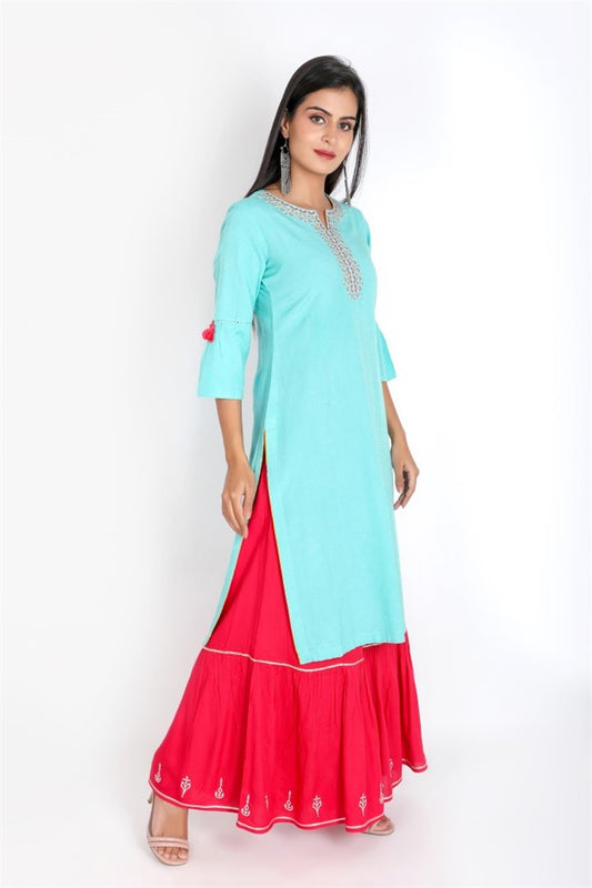 3 Pcs Kurta Set#KS15767