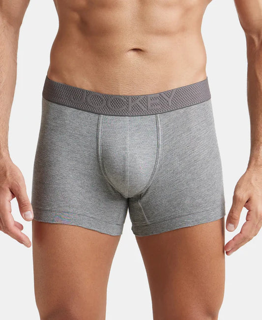 # LM06 Bamboo Cotton Elastane Stretch Breathable Mesh Trunk with StayDry Treatment